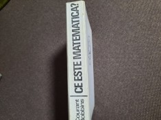 R. COURANT, H. ROBBINS- CE ESTE MATEMATICA? EXPUNERE A IDEILOR SI METODELOR 25/3