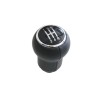 Nuca schimbator de viteze Emzone, Compatibil cu Audi A6 C5, 5 trepte, Piele/ABS, Negru