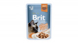 Hrana umeda pentru pisici Brit Cat Delicate Turkey in Gravy 6 x 85 g