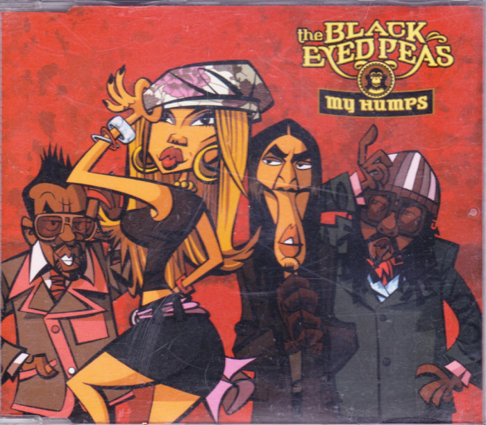 CD Funk: The Black Eyed Peas - My Humps ( 2005, maxi-single original enhanced )