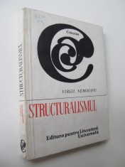 Structuralismul - Virgil Nemoianu foto