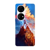 Husa compatibila cu Huawei P50 Pro model Thor love and thunder, Silicon, TPU, Viceversa, Transparent, Carcasa