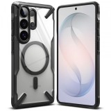 Husa MagSafe pentru Samsung Galaxy S26 Ultra S948, Ringke, Fusion X, Neagra