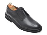 Pantofi eleganti LE COLONEL negri, 61722, din piele naturala
