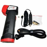 Cumpara ieftin Pompa/compresor electric cu acumulator 6000mAh si alimentare priza auto, DAKOR CR2 60 PSI