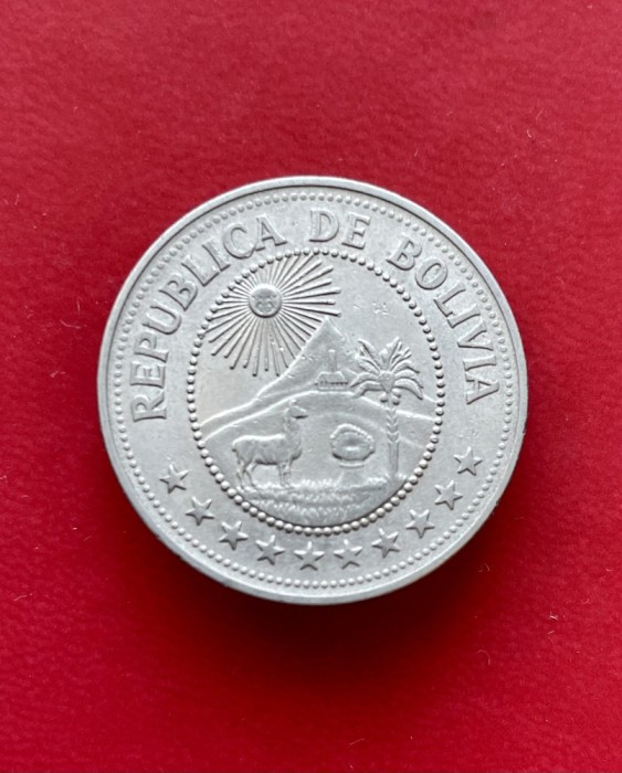 Moneda Bolivia 1976