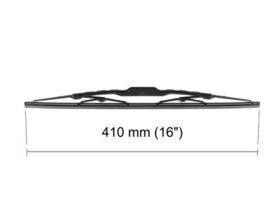 Lamela stergator 410mm/16in Alfa Romeo, Audi, Chevrolet, Citroen, Dacia, Fiat, Ford, Hyundai, Kia, Lancia, Lexus, Mazda, Mercedes, Nissan, Opel, Peug foto