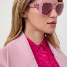 Swarovski ochelari de soare 5679538 LUCENT femei, culoarea roz