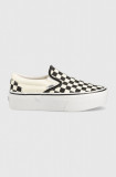 Vans teniși slip-on femei, culoarea bej VN0A7Q5RTYQ1-BLKWH