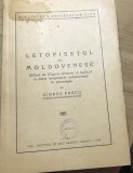 V.CRT Interbelica - Letopisetul Tarii Moldovei - Grigorie Ureche