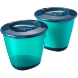 Tommee Tippee Pop-ups caserole pentru păstrarea alimentelor 2x110 ml