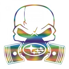 Sticker Subaru Toxic