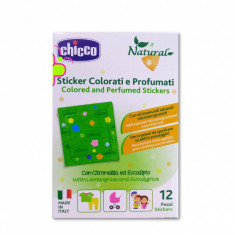 Plasturi decorativi Chicco ulei din lemongrass si eucalipt 12buc 3ani+