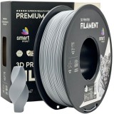 Filament PLA+ Smart Print Silver 1.75mm Negru 1kg pentru imprimante 3D