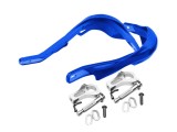 Set protectii maini enduro cu insertie de aluminiu, albastru