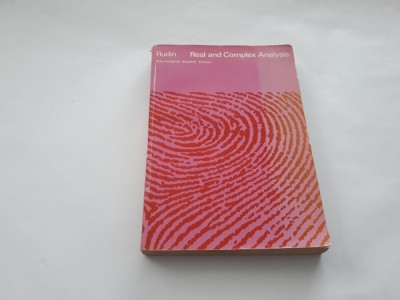 REAL AND COMPLEX ANALYSIS WALTER RUDIN foto