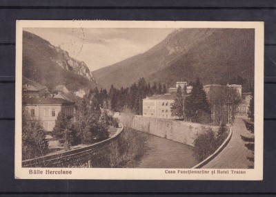 BANAT BAILE HERCULANE CASA FUNCTIONARILOR SI HOTEL TRAIAN CIRCULATA foto