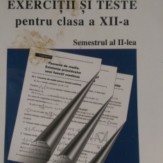 Analiza matematica exercitii si teste cla XII sem.II Dan Mihalea