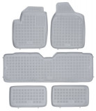 Set Covorase Auto Cauciuc Rezaw Plast Seat Alhambra 1 1996-2010 7 Locuri Gri RP-D 200103/S