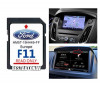 Card navigatie Ford SYNC2 Europa F11 2023 Focus Fiesta C-Max Mondeo S-Max