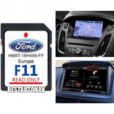 Card navigatie Ford SYNC2 Europa F11 2023 Focus Fiesta C-Max Mondeo S-Max