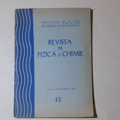Revista de fizica si chimie Nr.12 / 1989
