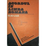 G. Gruita - Acordul in limba romana (Editia: 1981)