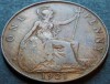 Moneda istorica 1 (ONE) PENNY- MAREA BRITANIE, anul 1921 * cod 4721 A, Europa