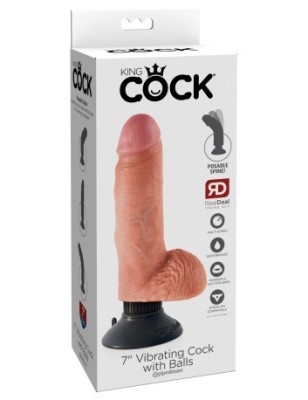 Vibrator 7 &amp;quot;cocos vibrant cu bile de lumina foto