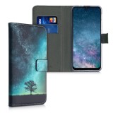 Husa Portofel Kwmobile Multicolor pentru Motorola Moto G30, G20, G10, Piele Ecologica, Protectie Socuri