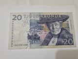 bancnota suedia 20 k 1991 b