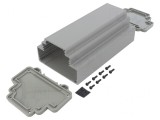 Carcasă aluminiu pentru şină DIN 98.3mm x 166.7mm x 69mm