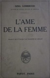 Gina Lombroso - L&#039;ame de la femme