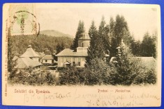 Salutari din Romania - Predeal - Monastirea (Manastirea) 1903 clasica, circulata