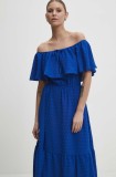 Answear Lab rochie midi, evazată