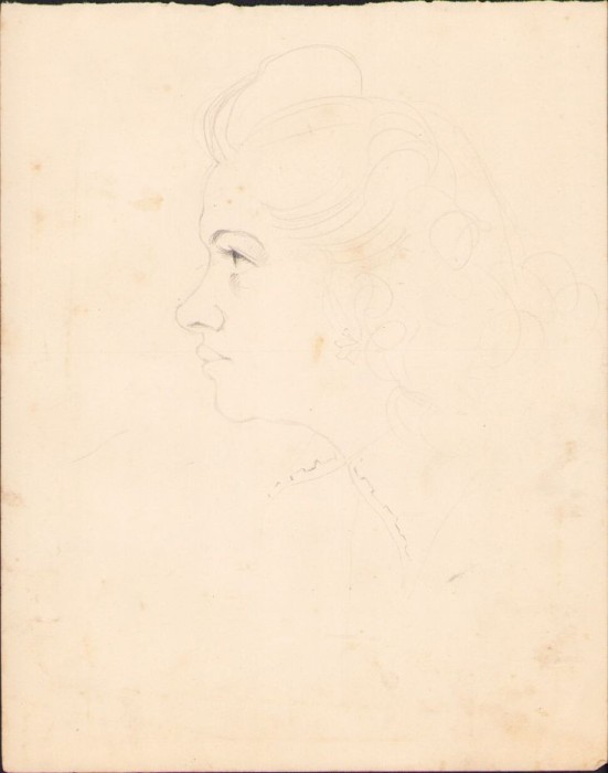 A1671 Schiță de Dimitrie &bdquo;Puiu&rdquo; Eitel, nesemnată