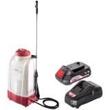 Raider RDP-SBKMD20 + RDP-R20 - Pulverizator 3 bar 15 l + Set 1 acumulator si incarcator Li-Ion 20 V 2 Ah
