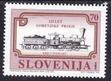 C1238 - Slovenia 1995 - TRansporturi Locomotiva neuzat,perfecta stare, Nestampilat