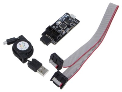 Programator PLD USB KAMAMI cu cablu USB și modul programator foto