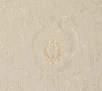 Tapet clasic, baroc, crem, gri, albastru, dormitor,47621 foto
