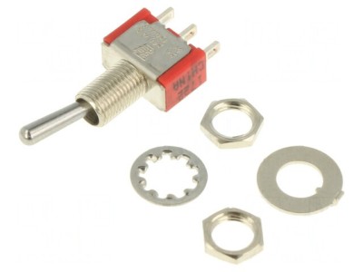 Comutator Basculant DPDT 2 Pozitii ON-ON 2A/250V 5A/28V foto
