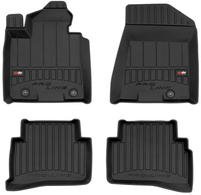 Set Covorase Auto Cauciuc Negro Hyundai Tucson 3 2015-2020 Pro Line Tip Tavita 3D 3D425804 foto