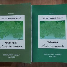 Matematici aplicate in economie- Constantin Calin