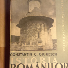 Constantin c Giurescu istoria romanilor vol ii partea i