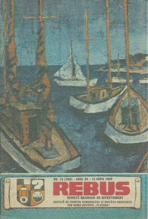 Revista Flacara Rebus nr. 12 / 15 iunie 1989