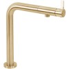 Baterie de bucătărie REA COLE Brush Gold
