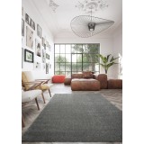 Covor Premium Belgian Model Denton 71181-070, Marime 160 x 230 cm, Gri, Inaltime Fir 12 mm, Antialergic, Polipropilena, Living, Dormitor, Sufragerie,