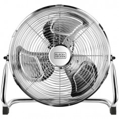 Ventilator de birou BXEFF120E, 120 W, Functie oscilatie, 3 trepte de viteza, H 54 cm, Inox