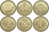 Set Monede Ungaria 5 Forint 2021, Aniversare 75 Ani, UNC, Europa