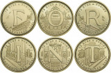 Ungaria Set Monede 5 FORINT 2021 Aniversarea de 75 Ani UNC